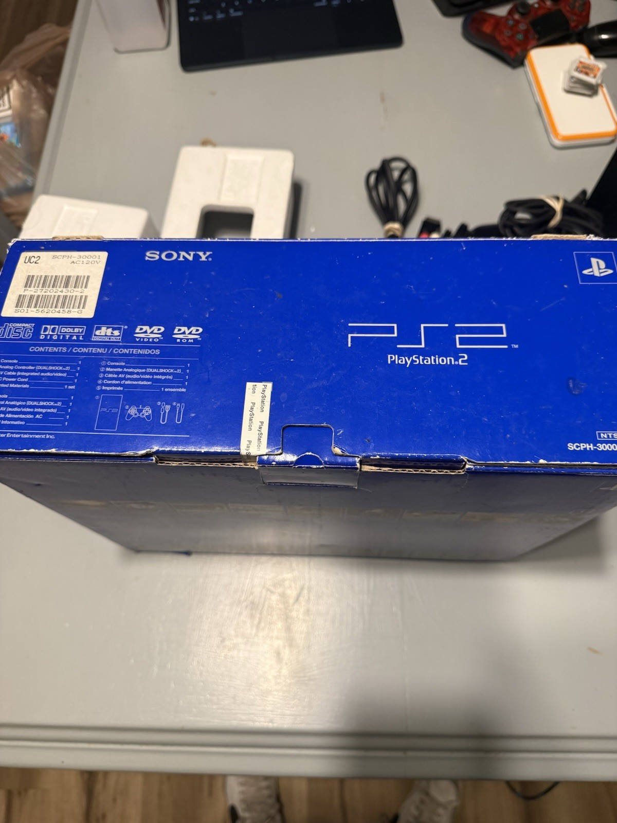 Sony PlayStation 2 Console In Box Tested Working