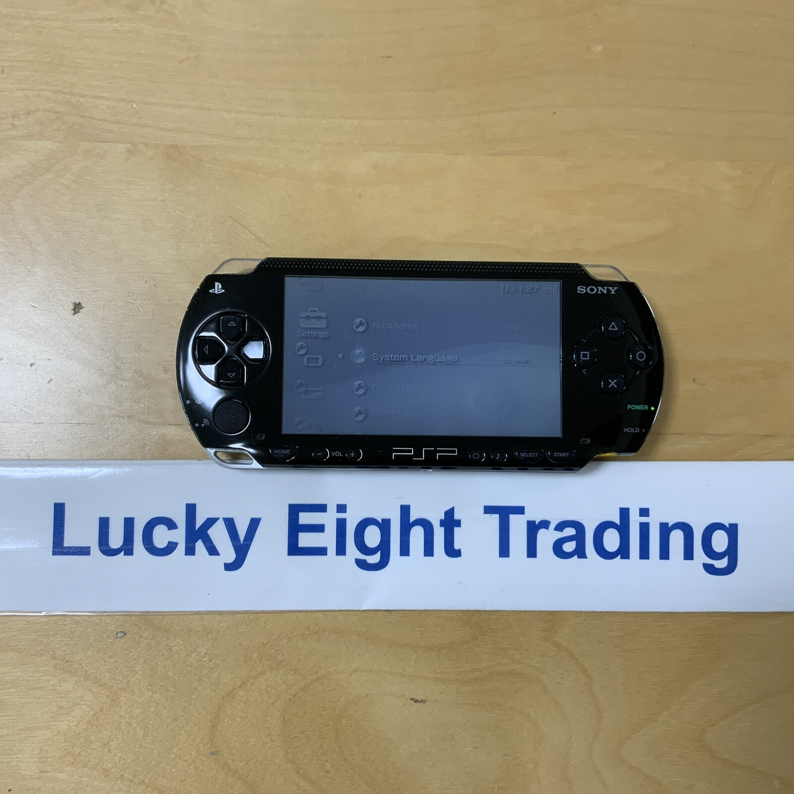 PSP 1000 Black Console only [H]