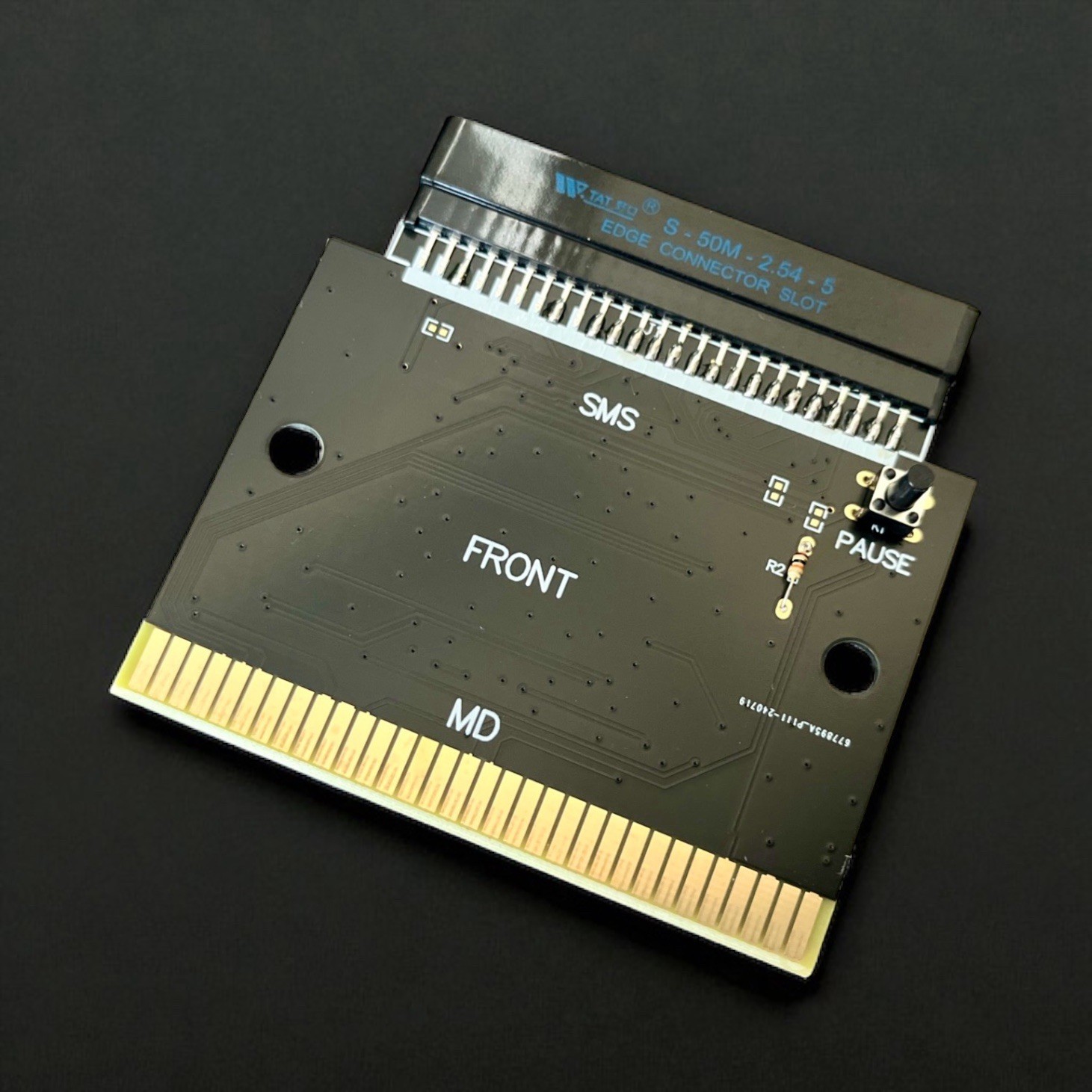 Sega Genesis (Mega Drive) to Master System Adapter Power Base Converter Mini