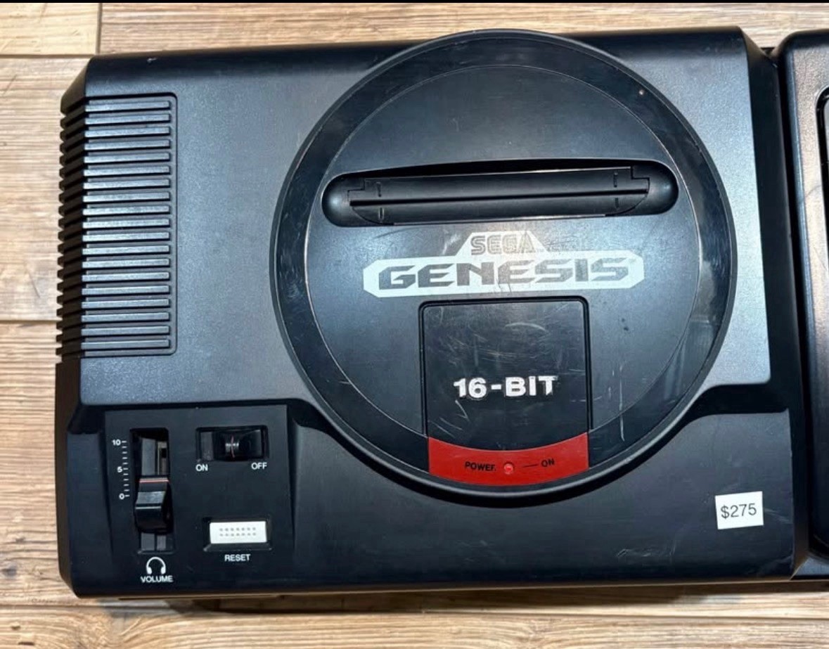 Sega Genesis Model 2, Sega CD Model 2 Console Bundle Cords 2 Oem Controllers