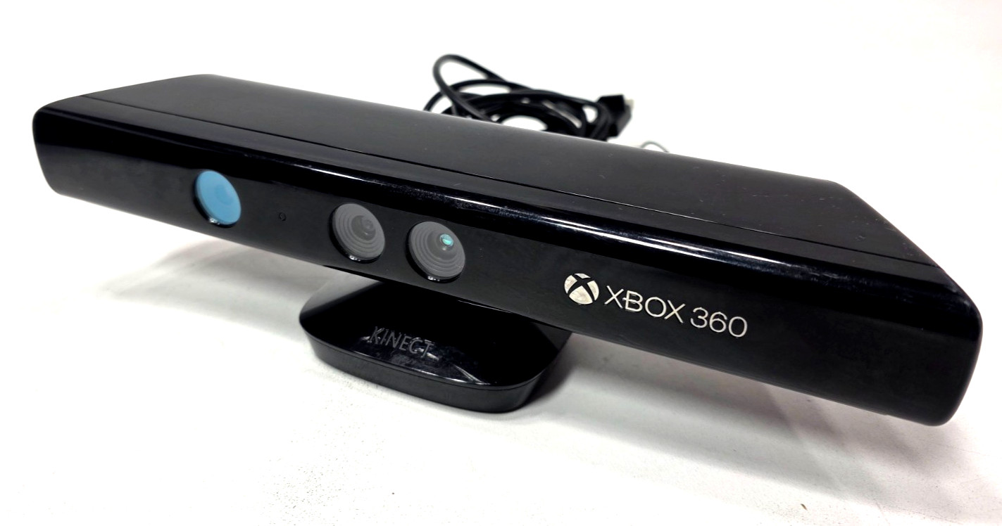 Microsoft Xbox 360 E Console No Hard Drive Black w/ Kinect Tested & Works!