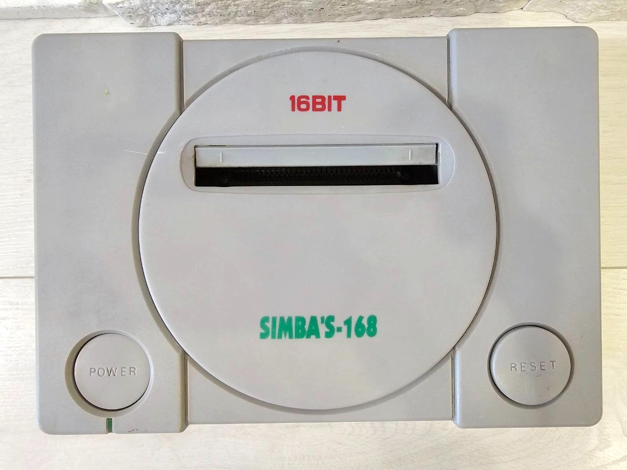 Simba’s-168 Retro Vintage 1990s Game TV Console 16 bit analog Sega for repair