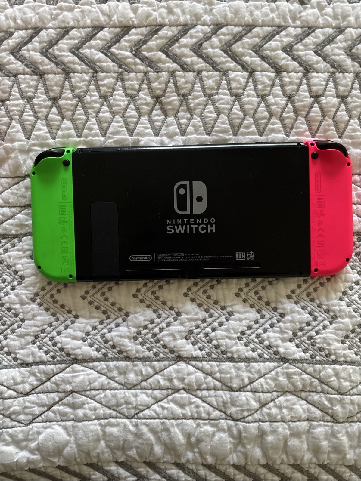 Nintendo Switch Original Console Neon Red/Blue Joy