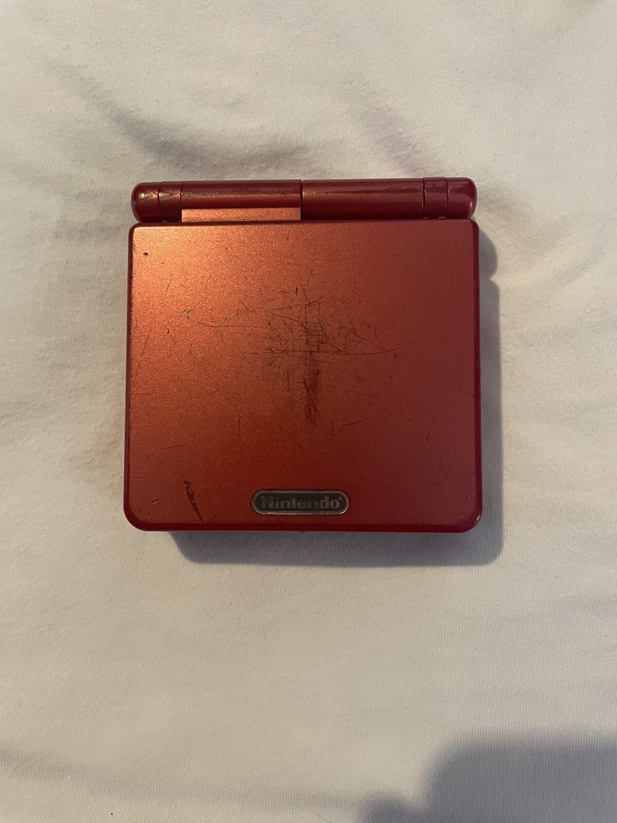 Nintendo Game Boy Advance SP Handheld System – Flame Red