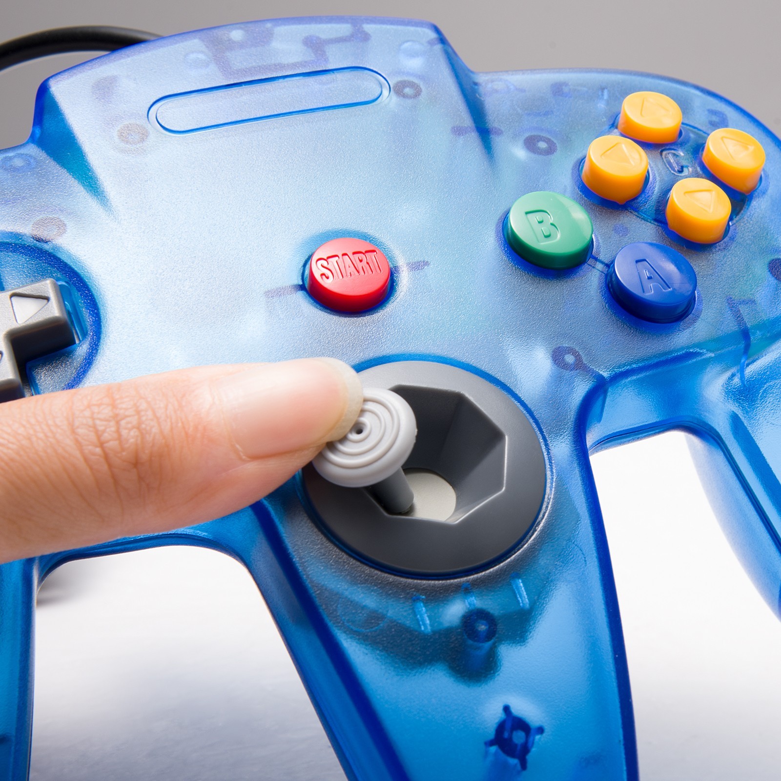 2PCS Classic N64 Wired Controller Joystick Remote for Nintendo N64 System