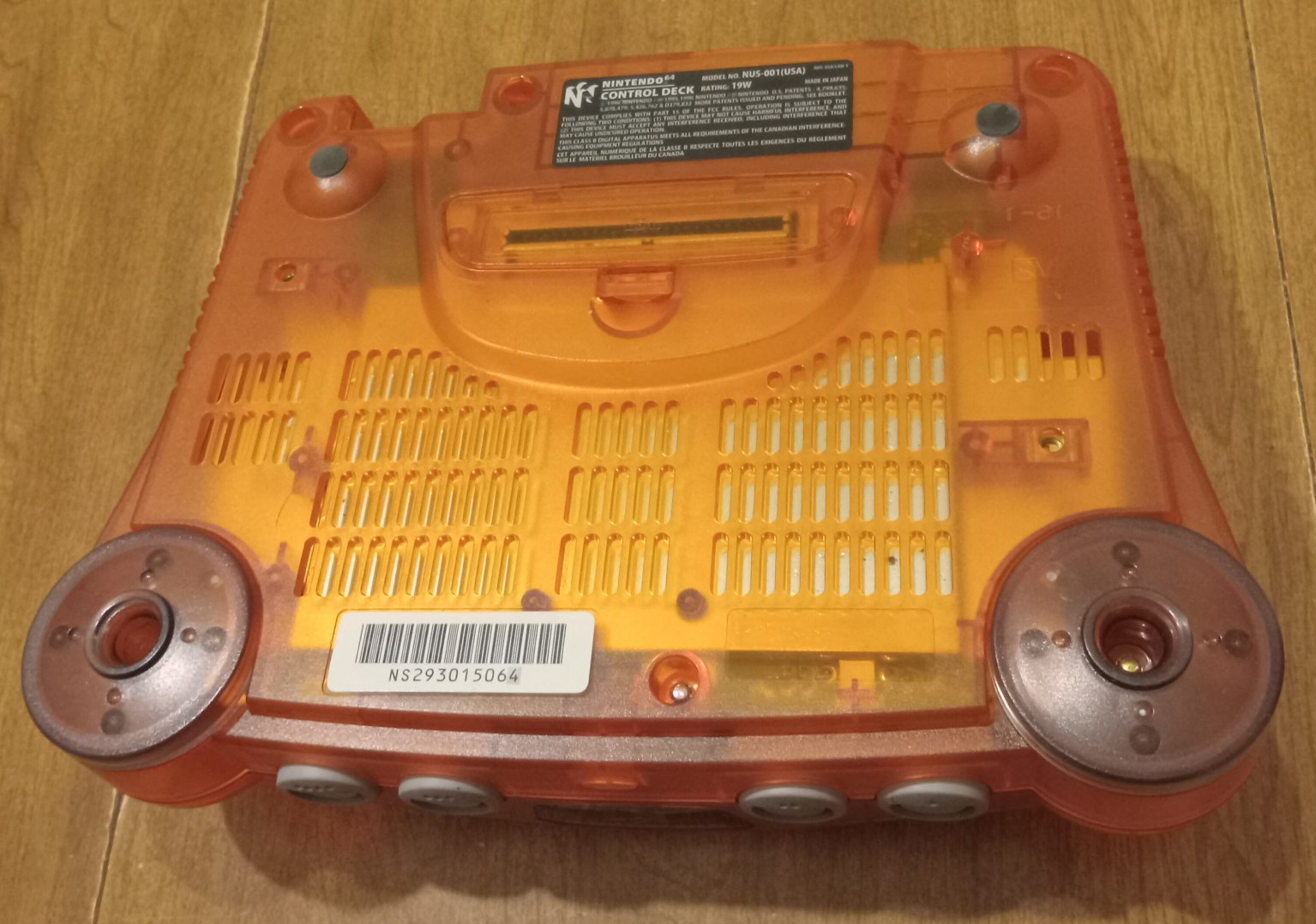 Nintendo 64 Orange Console *GAME NOT INCLUDED*