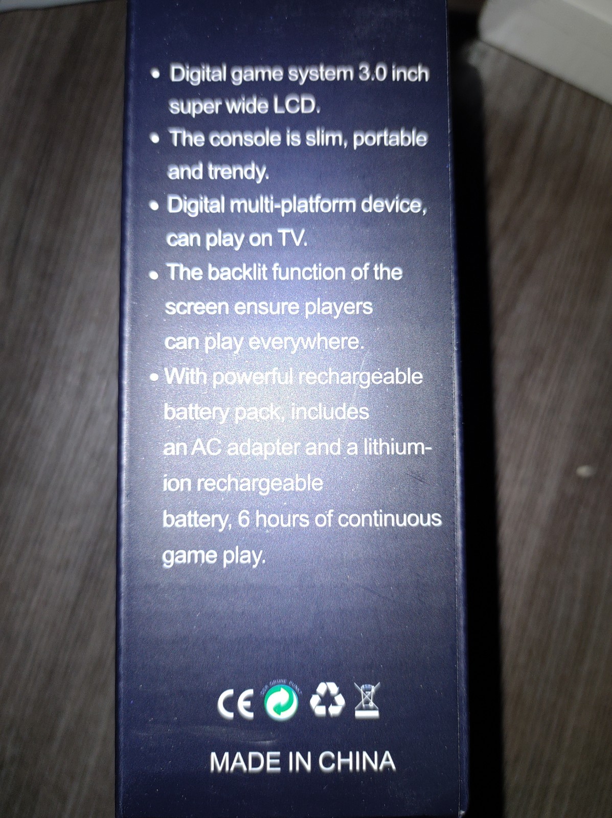 Game Box Plus Handheld Console – Retro Gaming System w/ Preloaded Games NIB