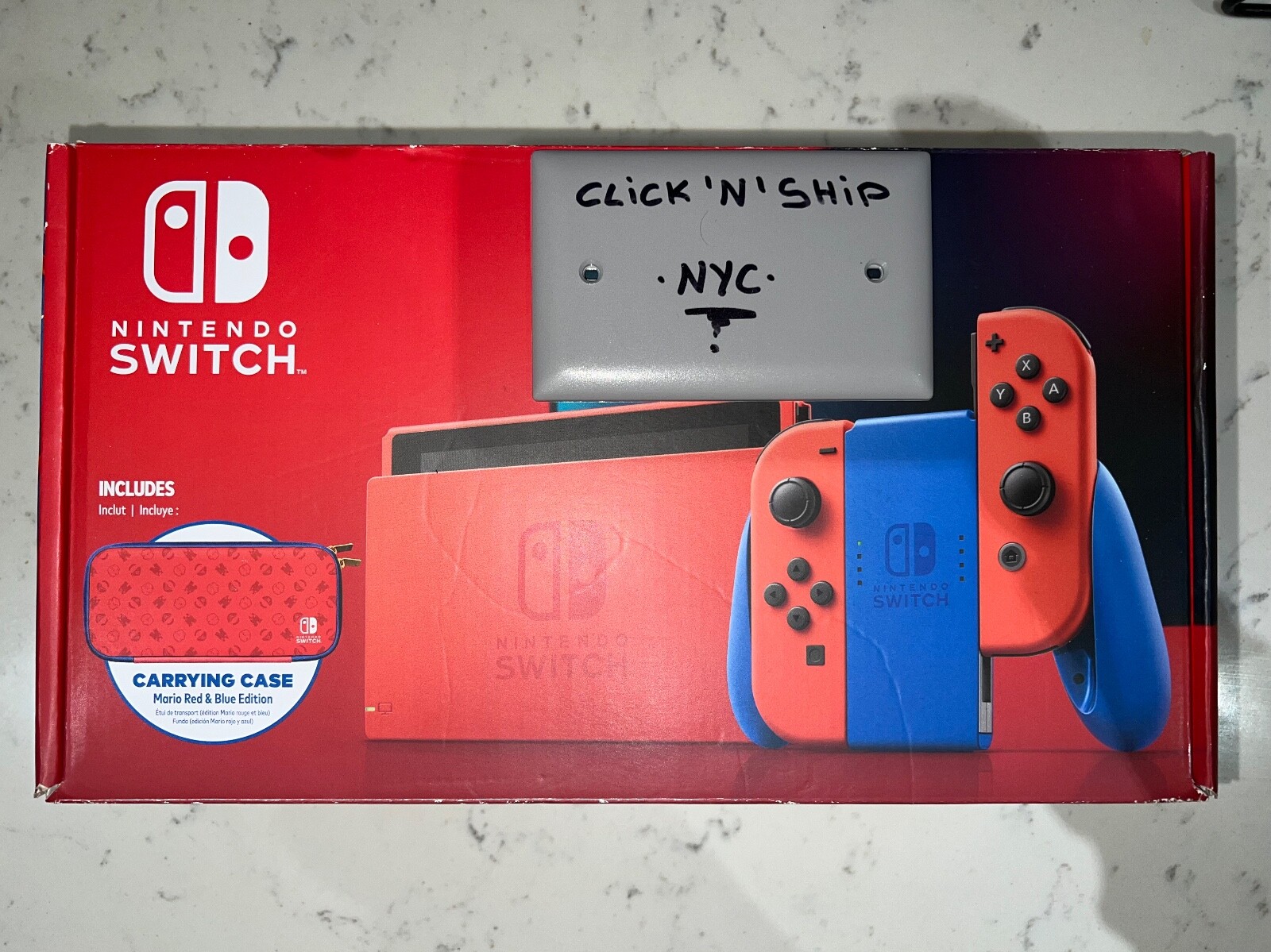 Nintendo Switch Mario Red & Blue Edition Console – Used