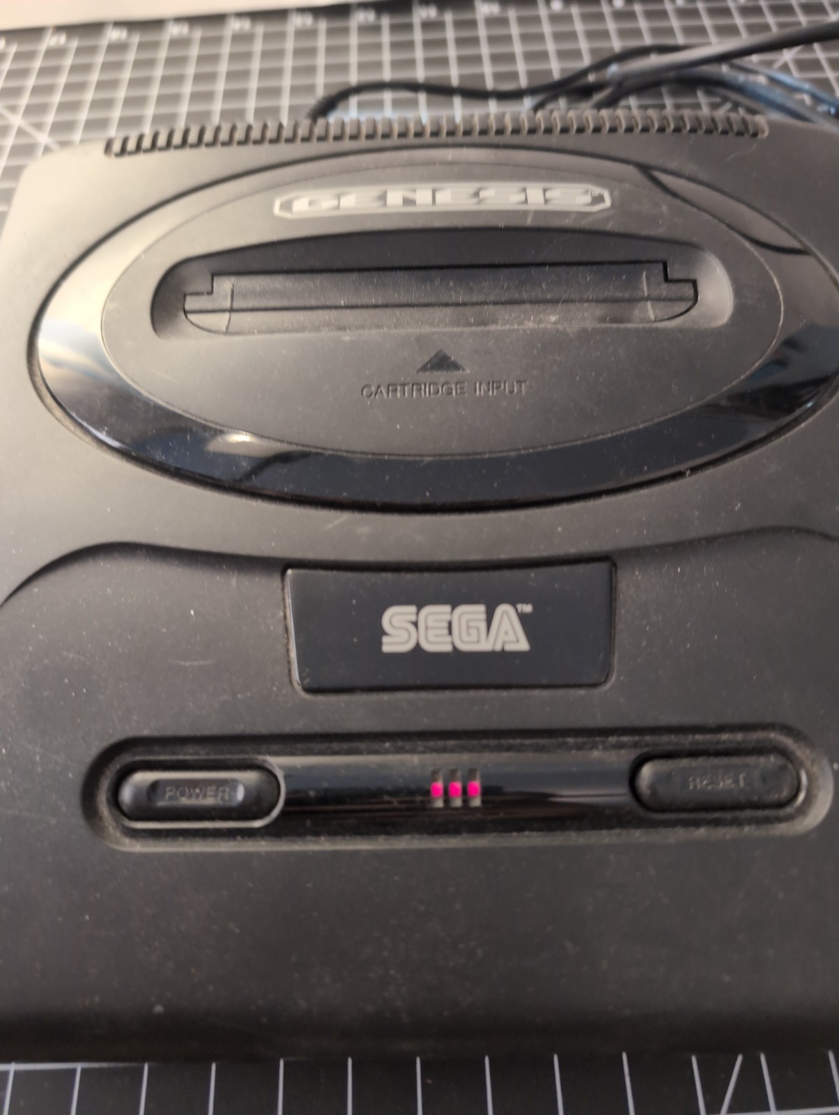 Original OEM Sega Genesis System Model 2 Console w/RF Unit [Missing Sonic Game]