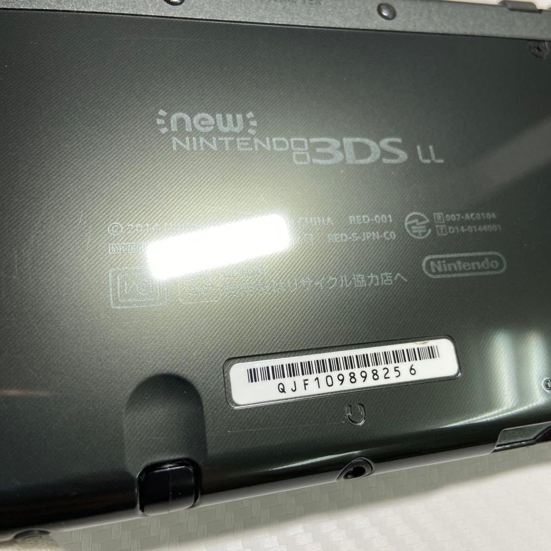 Nintendo New 3DS LL Metallic Black Complete in Box CIB Charger Manuals 6950