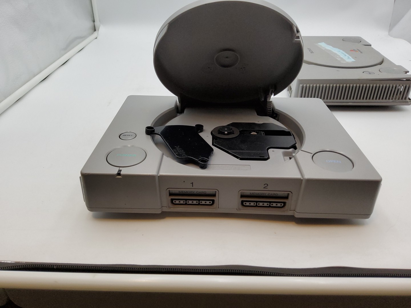 Sony PlayStation 1 Game Console 2 Console Lot FOR PARTS – Controller Included