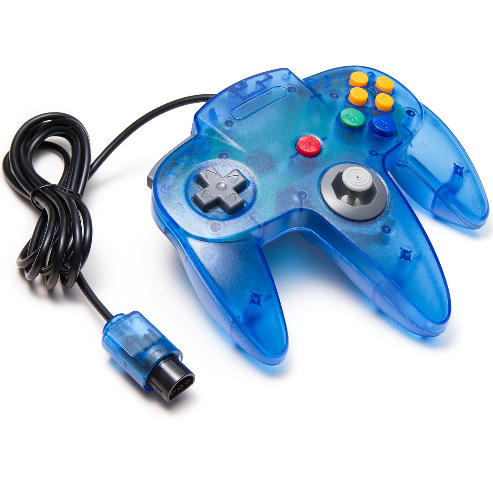 2PCS Classic N64 Wired Controller Joystick Remote for Nintendo N64 System