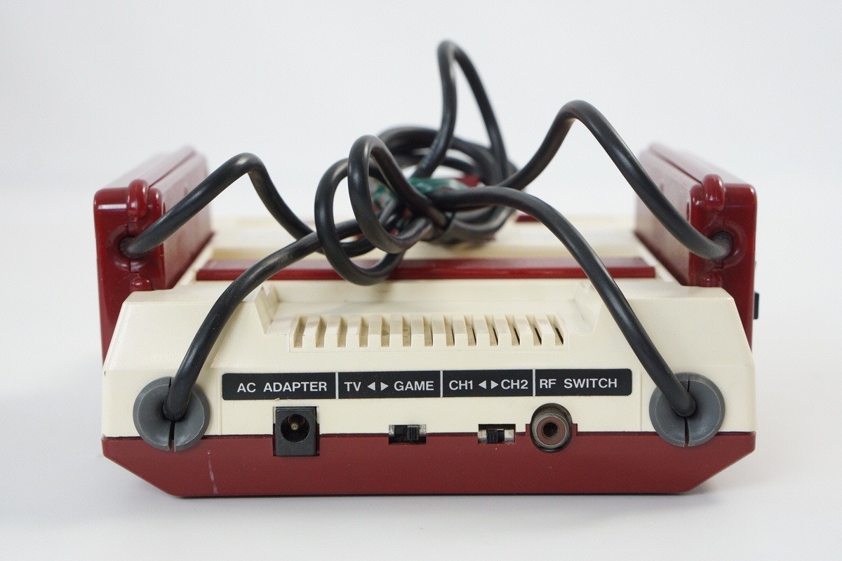 Famicom Console HVC-001 Nintendo FC Tested System -HDMI Adapter- H6334090