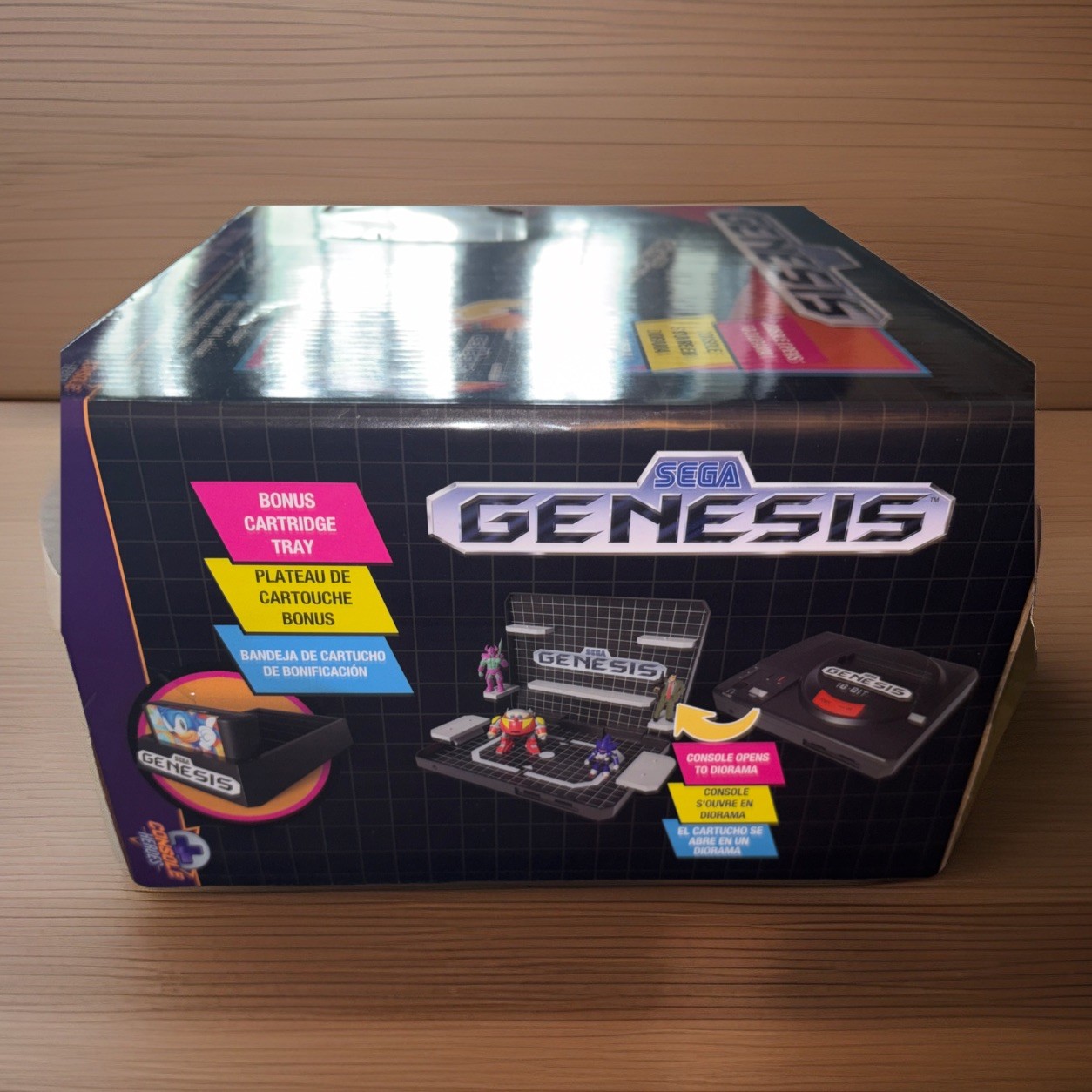 SEGA Genesis 16-Bit Home Console Bundle, Black, HDMI, Wi-Fi, 720p HD