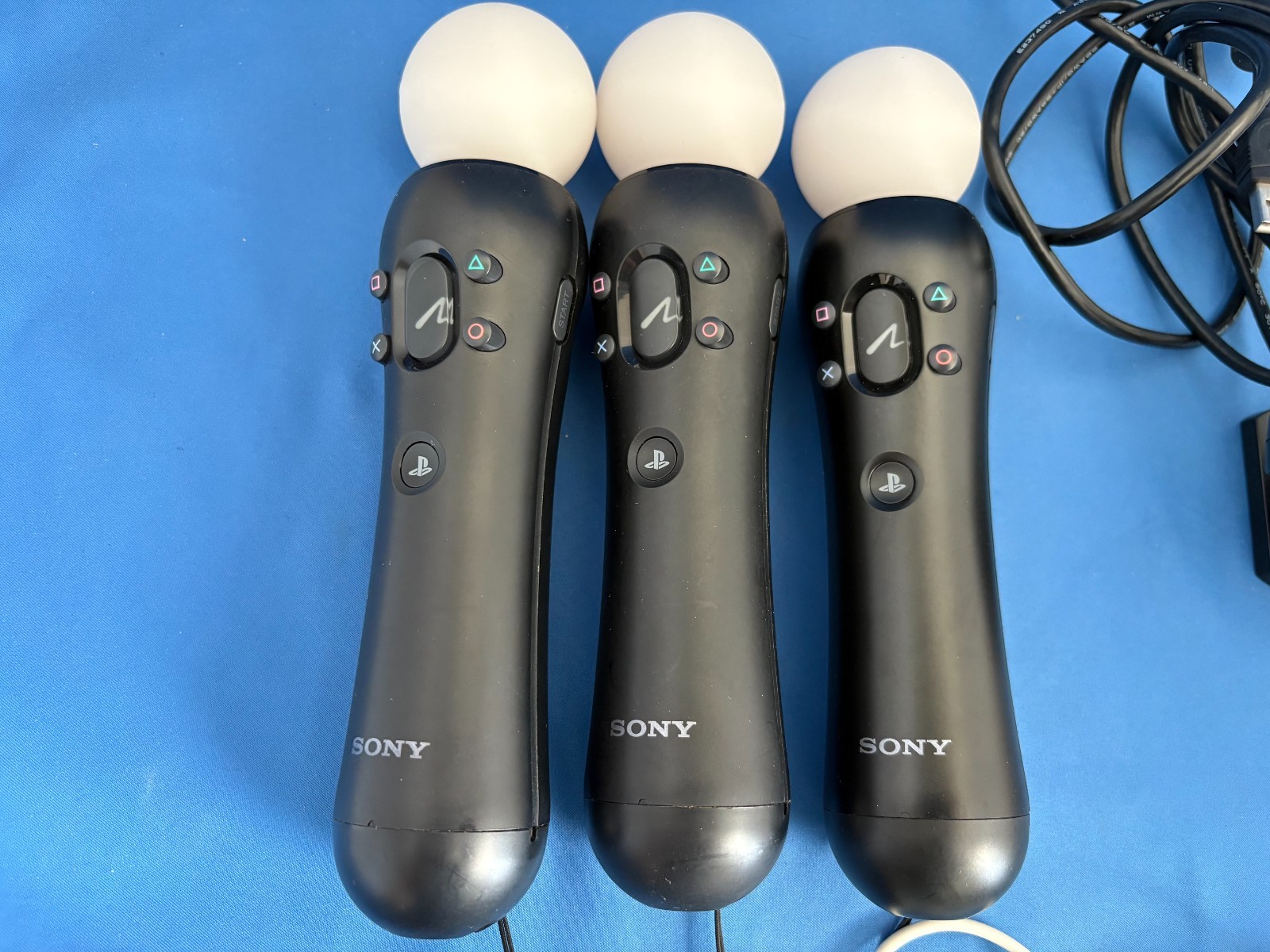 SONY PlayStation 3 PS3 Motion Controller Eye Camera Lot CECH-ZCM1U