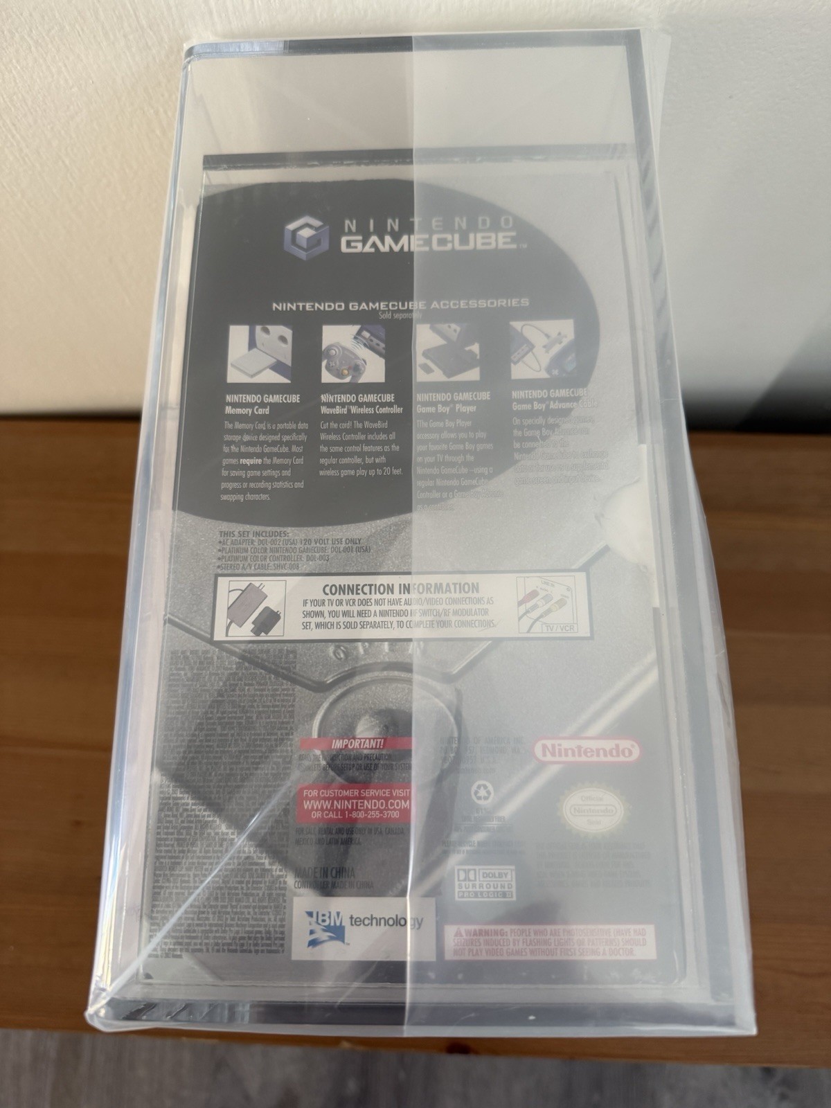 Gamecube Platinum Console System – New Qualified – VGA Graded 85Q NIB