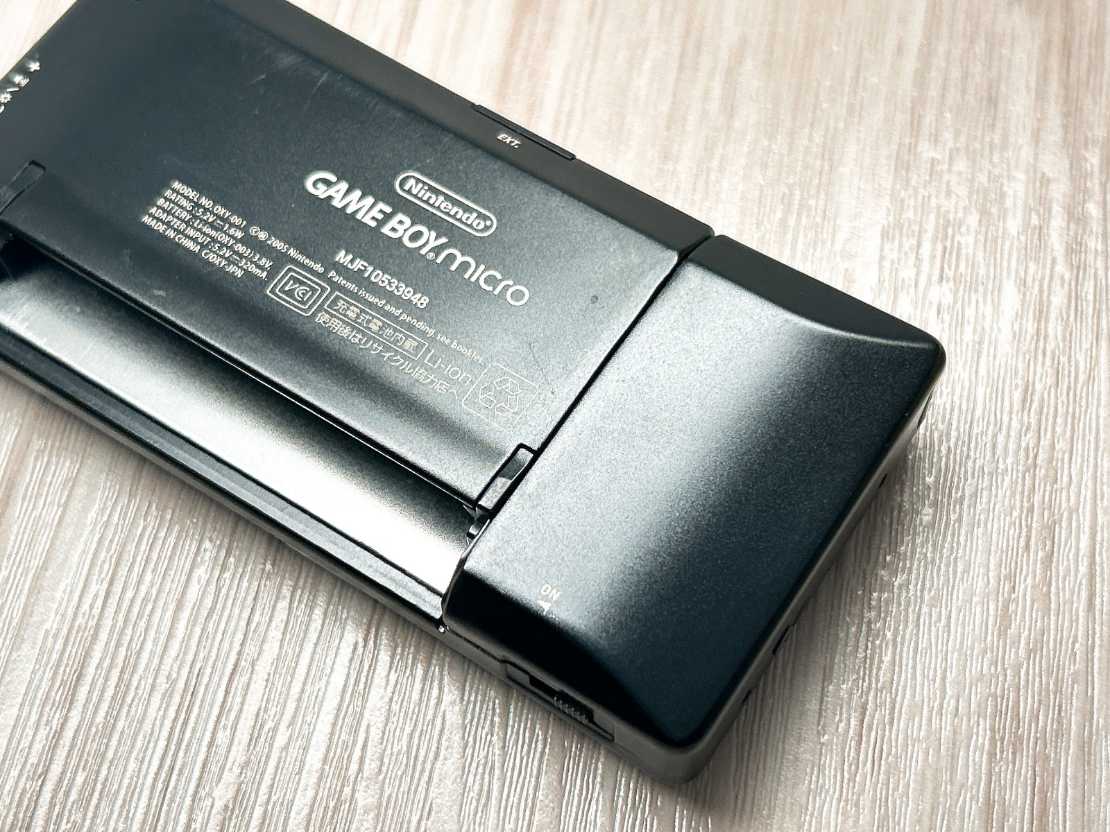 Nintendo GameBoy Micro Black Console Tested w/ Charger – Great