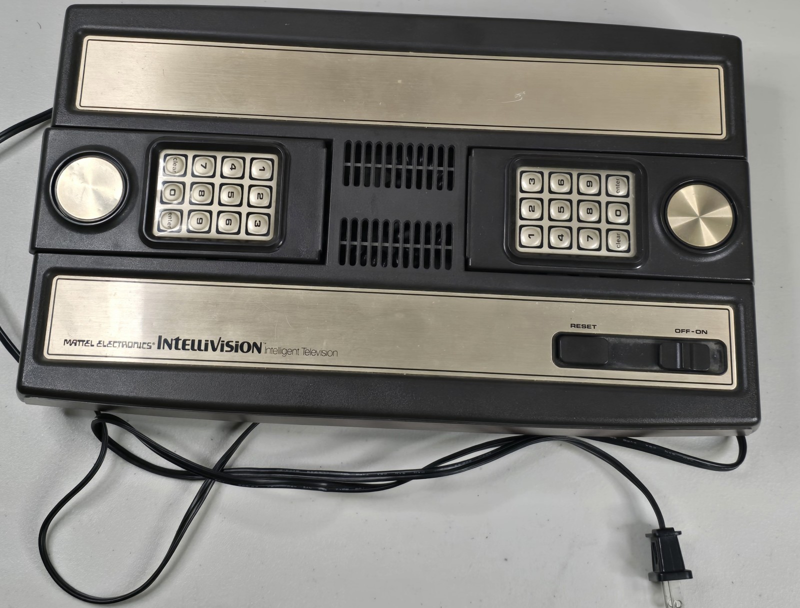 WORKING Mattel Intellivision Console Bundle Lot, 6 WORKING Games Ships FAST