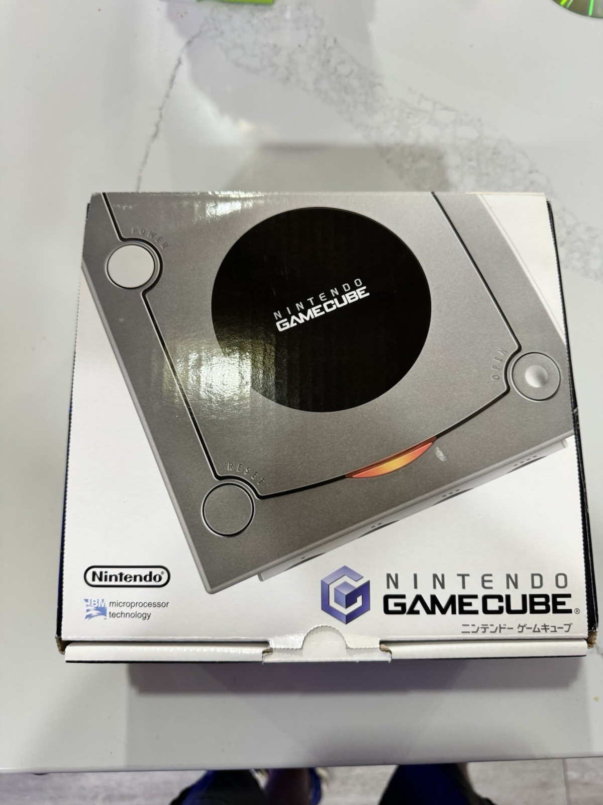 Japanese Nintendo Gamecube Console, Controller And All Cables Included In Box