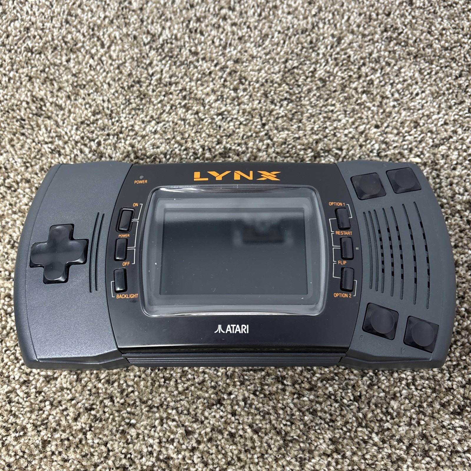 Atari Lynx II System Handheld Console Tested With 6 Games Manuals Case And More