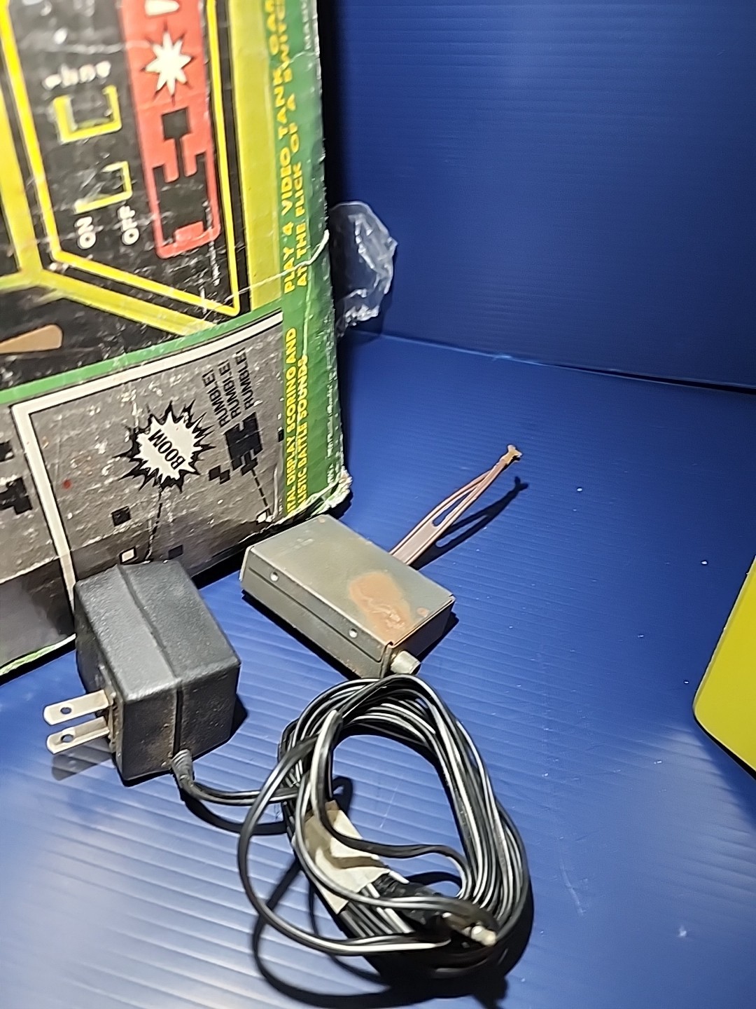Untested Vintage 1977 TELSTAR COLECO COMBAT! Console Video Game Joysticks System