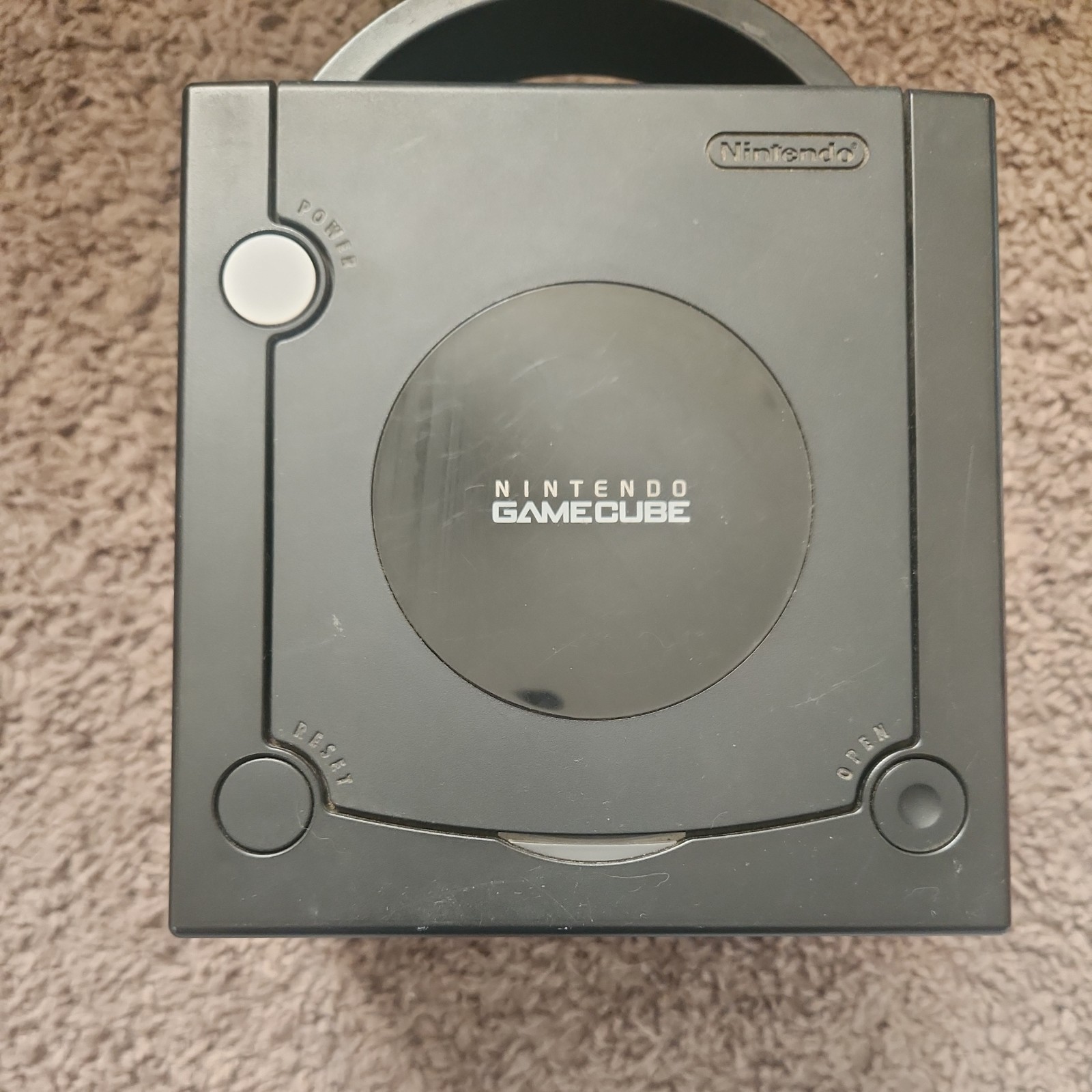 Nintendo GameCube Jet BLACK Console USA OEM W/ original Box DOL-001 USA – TESTED