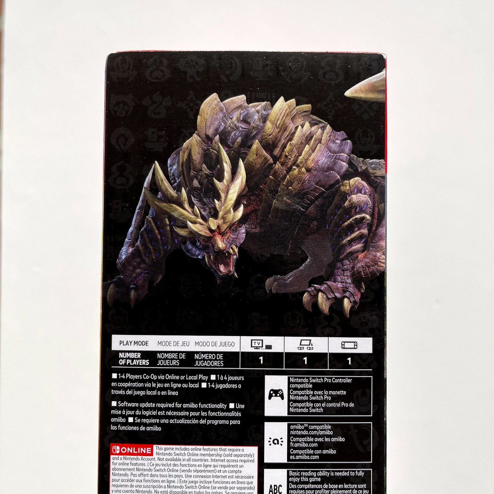 Nintendo Switch Monster Hunter Rise Deluxe Edition Gaming Console New Never Open