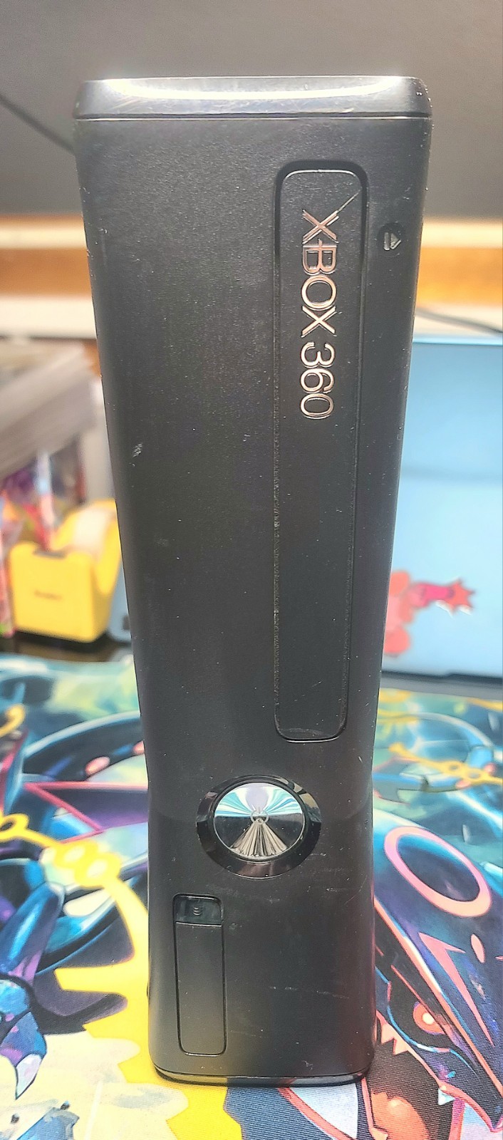 Microsoft Xbox 360 S 4GB Console TESTED/WORKS Matte Black ( NoControllers)