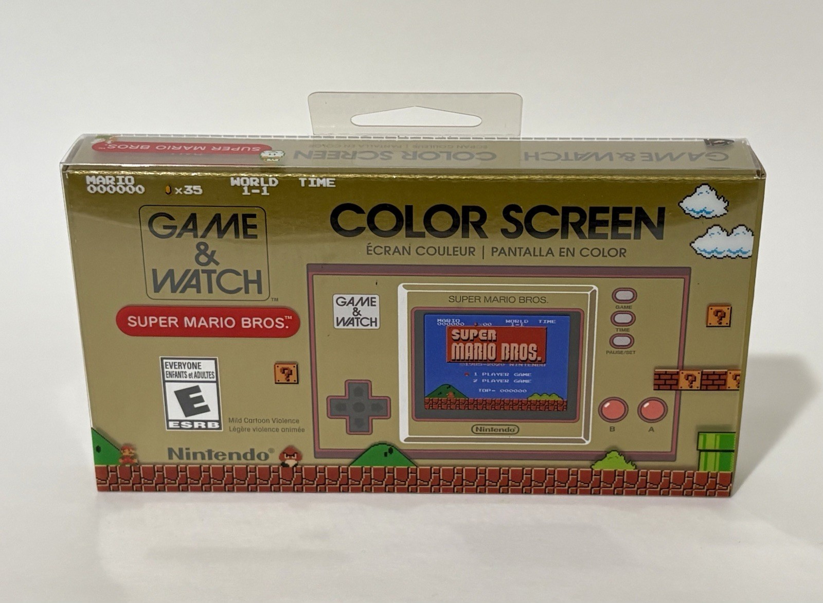 Nintendo Game & Watch: Super Mario Bros. Handheld Console – Sealed New