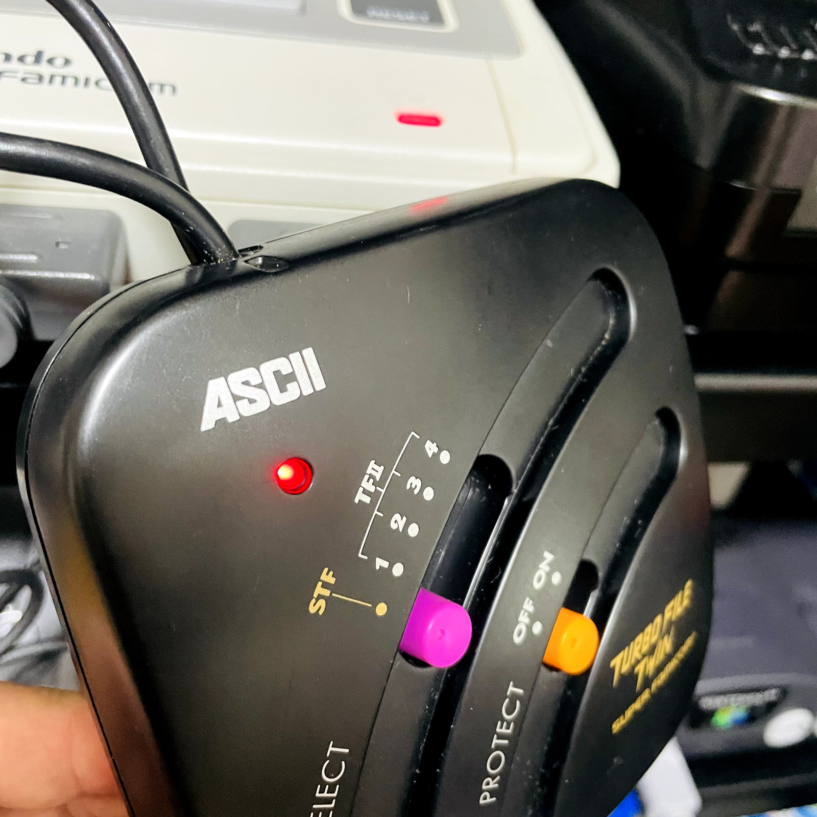 Turbo File Twin Ascii 1994 Data Storage System For Nintendo Super Famicom Rare