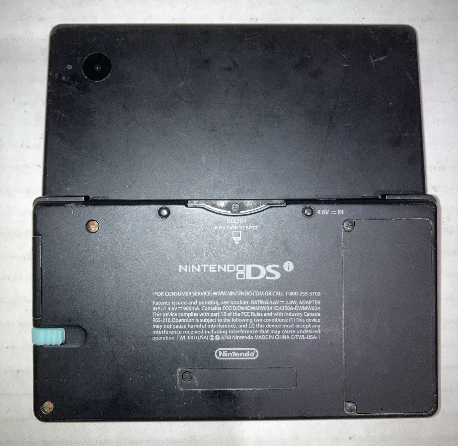 NINTENDO DSi! BLACK SYSTEM TESTED & WORKING! LOOK!!!!