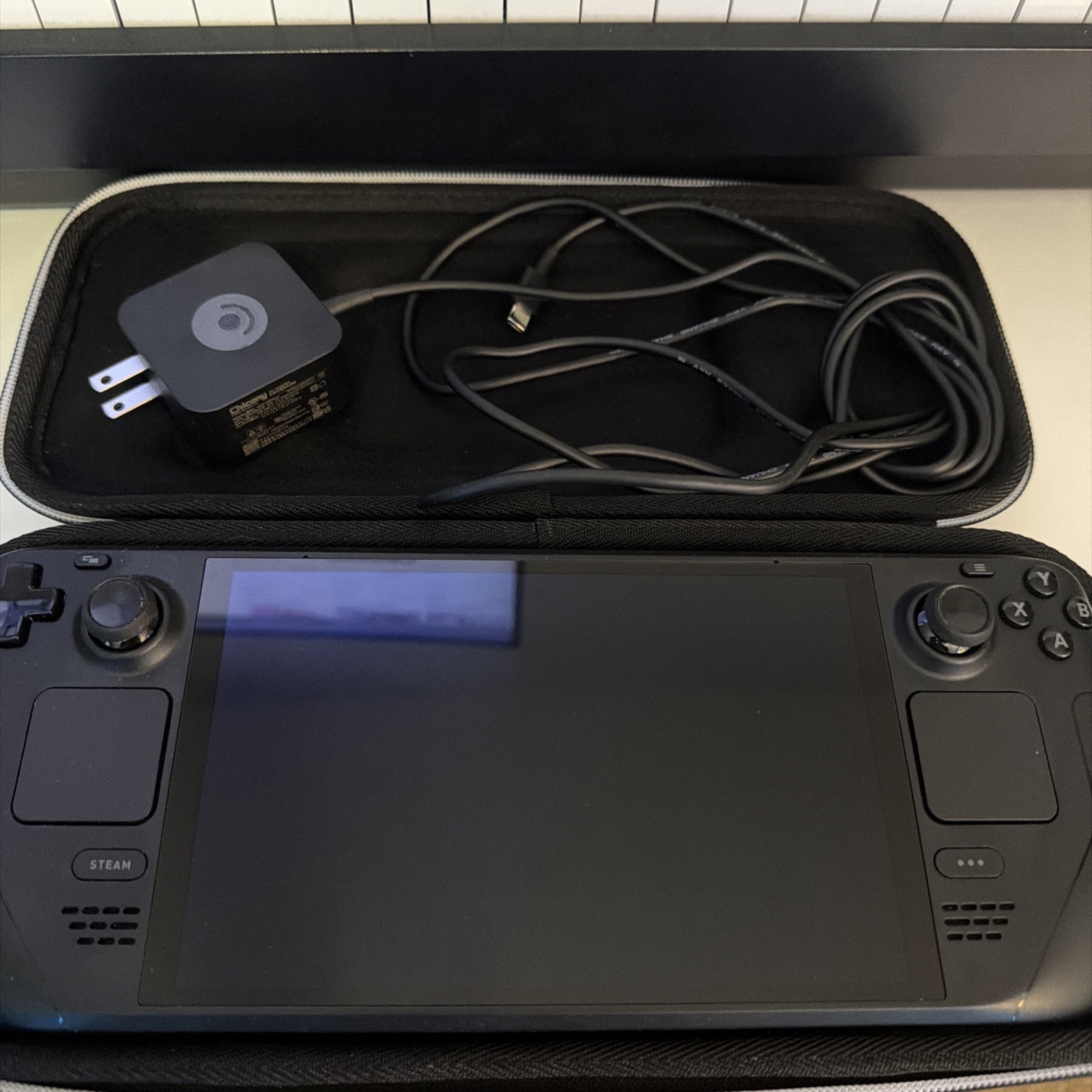 Valve Steam Deck OLED Handheld Console 512GB – Excellent w/ Case + Charger