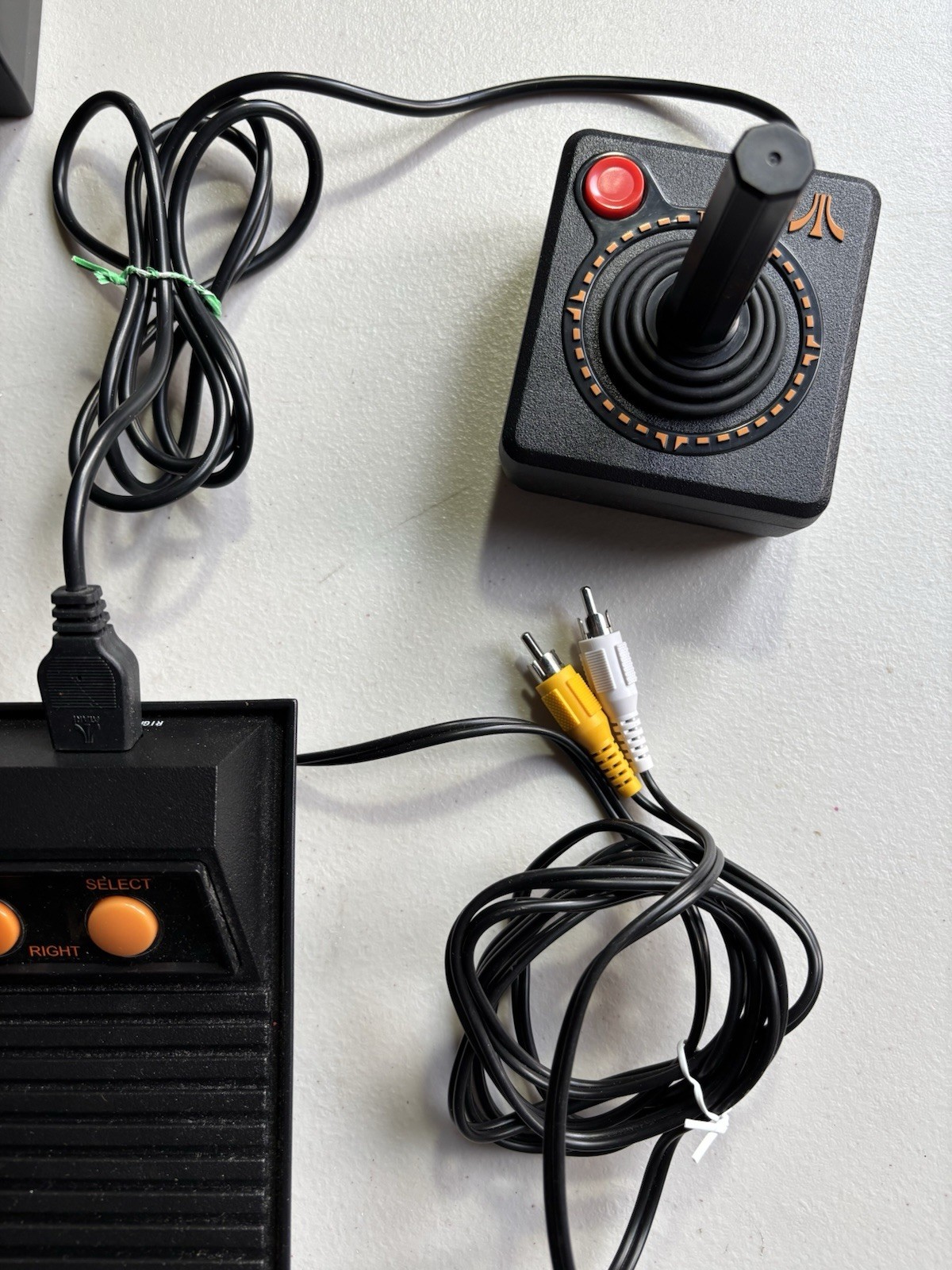 Atari Flashback 2 Video Game System with 2 Controllers, Power Sup. & RCA Inputs