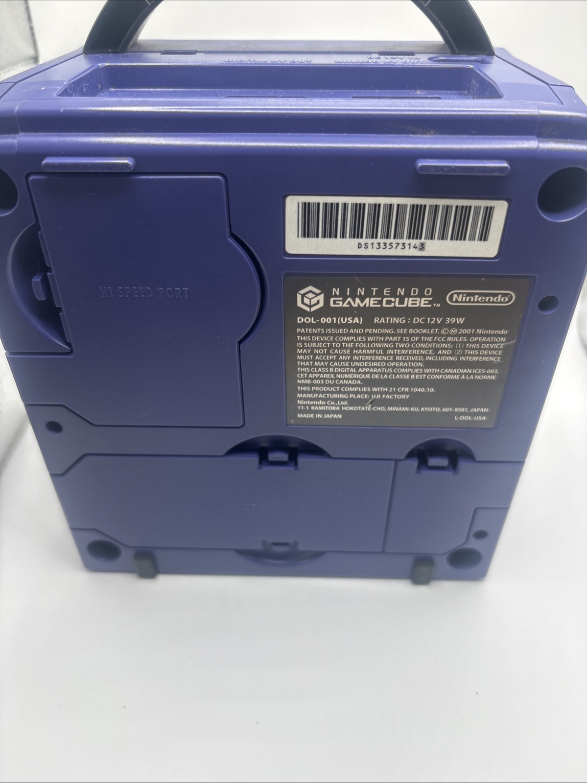 Nintendo GameCube DOL-001 Gaming System – Indigo
