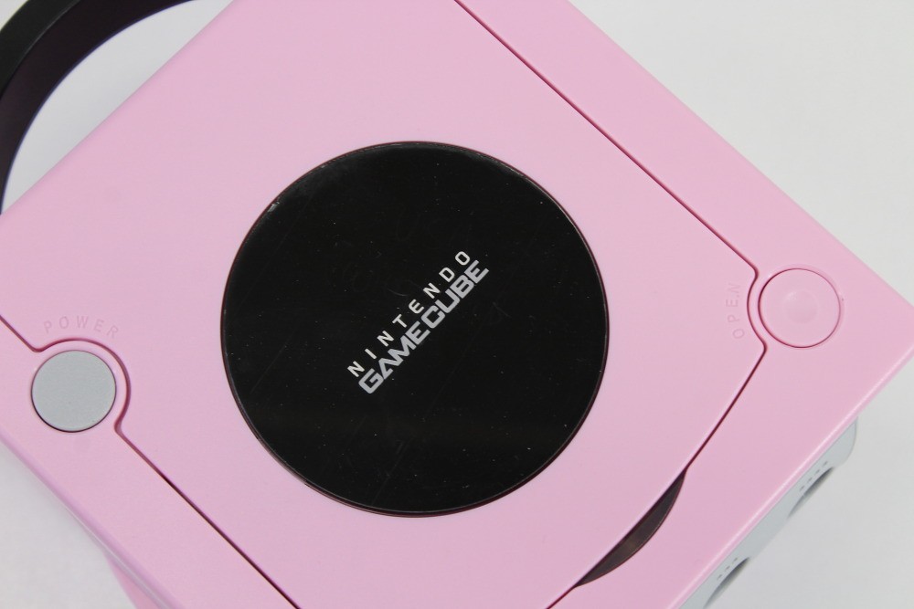 Nintendo Gamecube Console Pastel Pink LED AC S-Video to HDMI NTSC-U/C DOL-001 GC