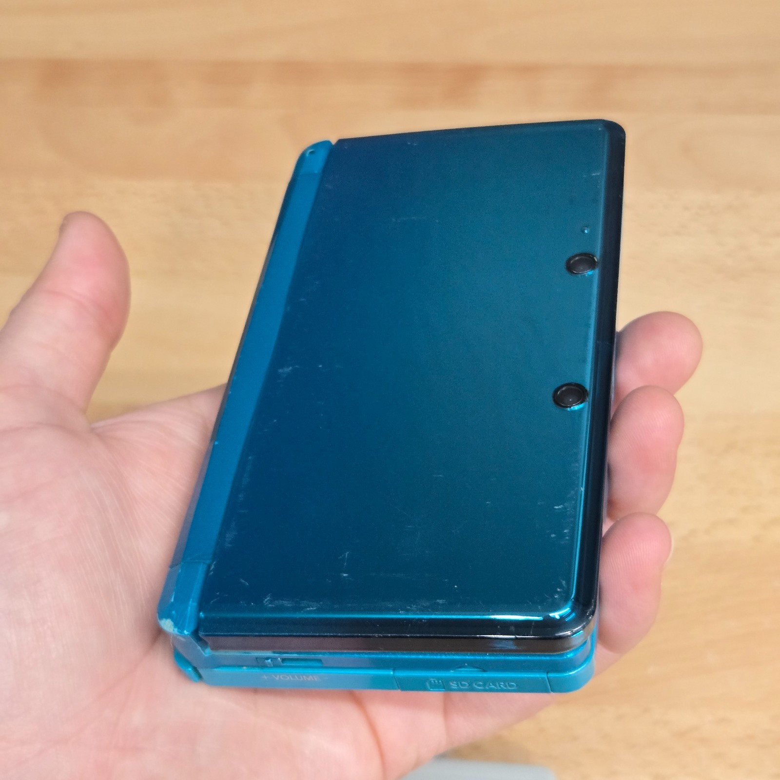 Nintendo 3DS – Aqua Blue Console – USA English