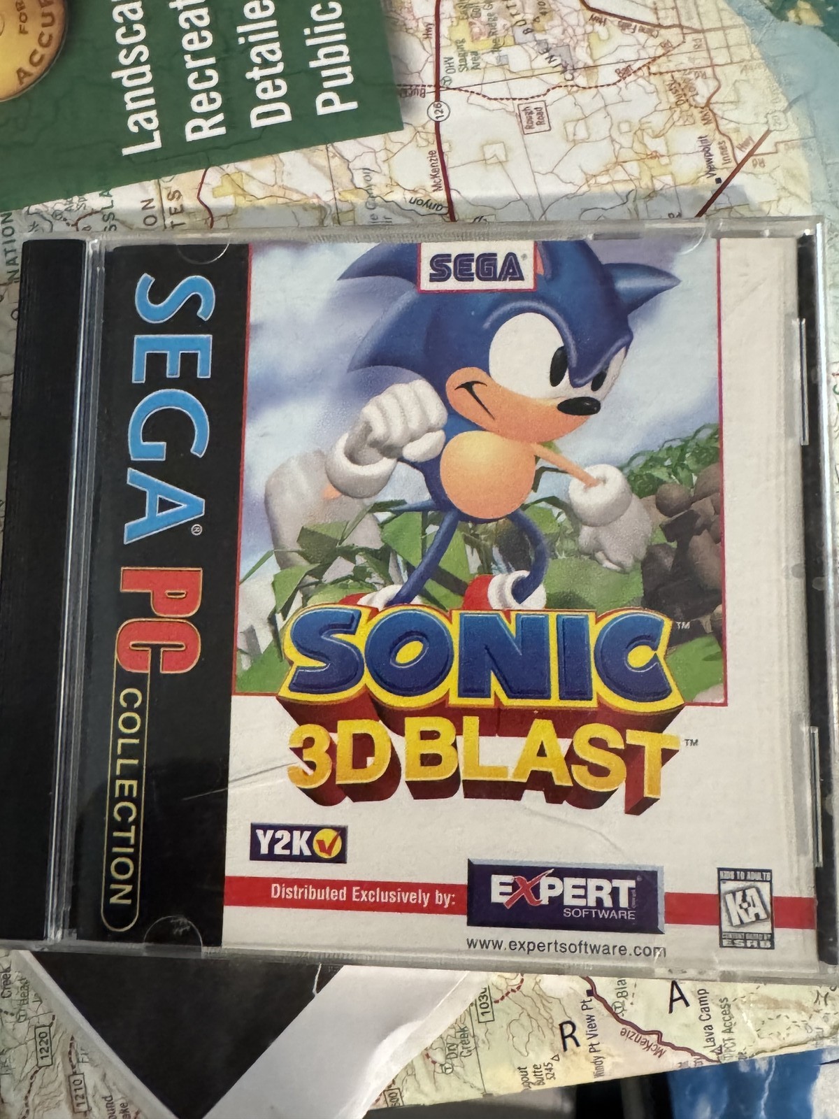 Sega Sonic 3D Blast PC CD-ROM Game – Used – Good Condition