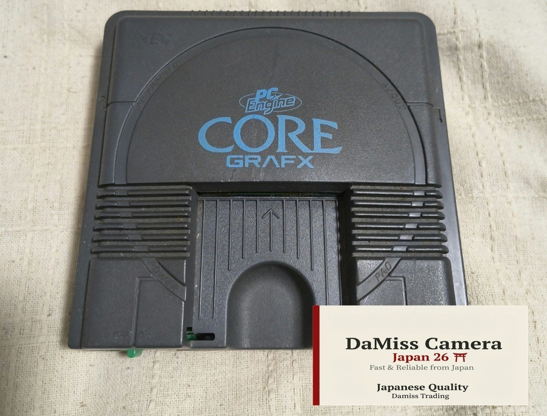 NEC PC Engine CoreGrafx PI-TG3 Console Only Tested Working Cap Replaced 426