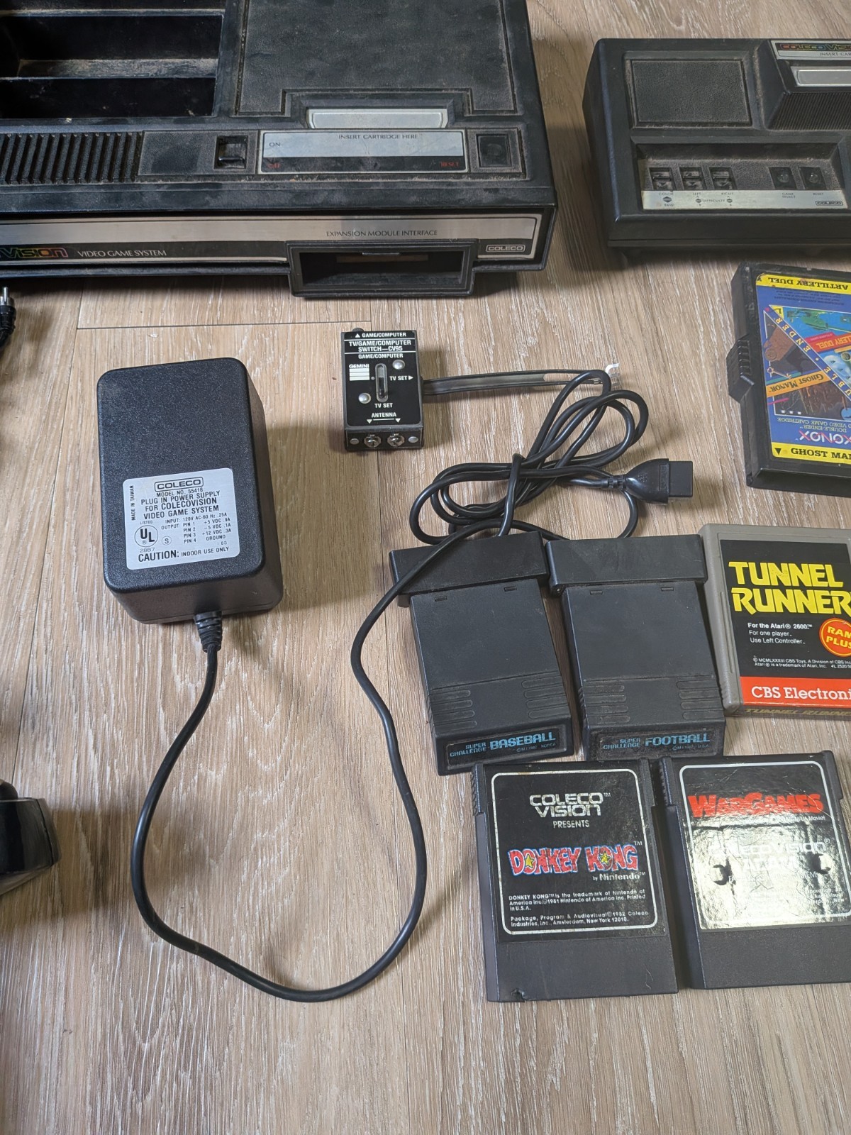 Colecovision Atari Bundle Huge Lot Console Games Controllers Accessory UNTESTED