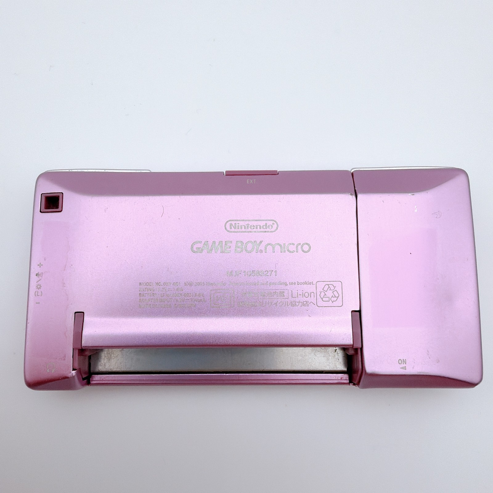 Nintendo Game Boy Micro purple Console Tested Working Japan Clean