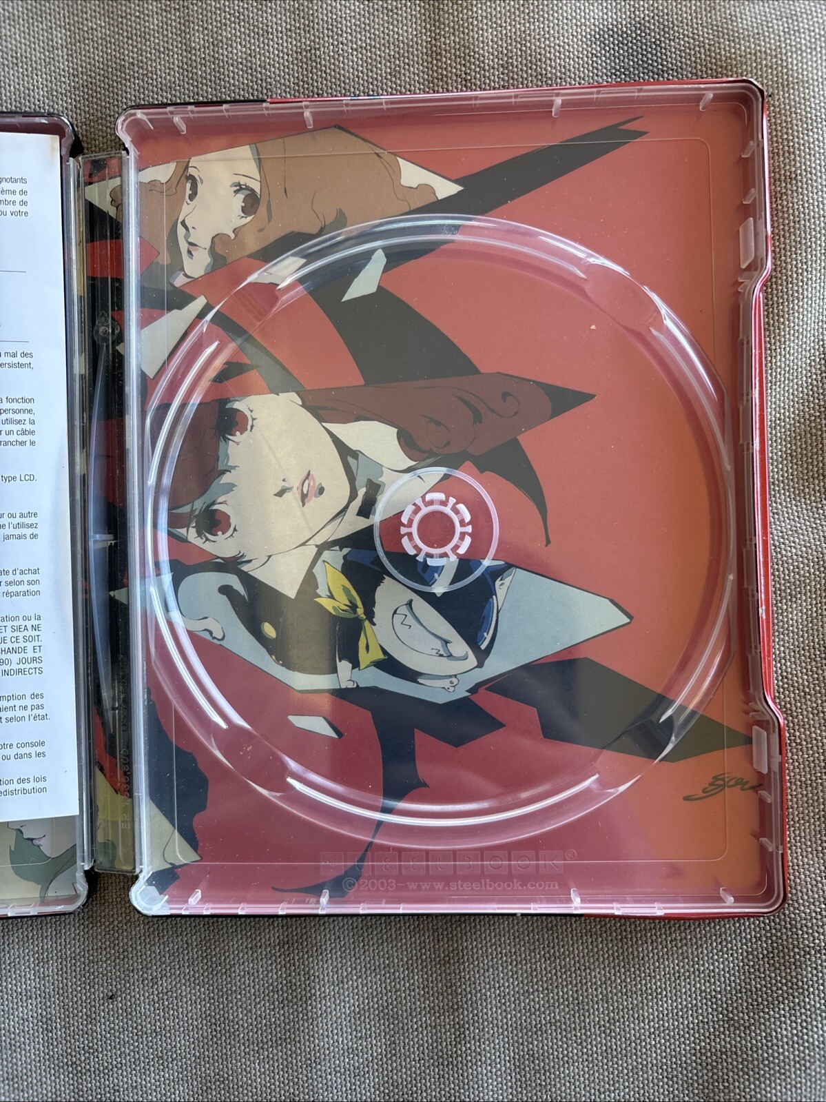 Persona 5 Royal Steelbook Edition PlayStation 4 No Game Used Tin Only 230