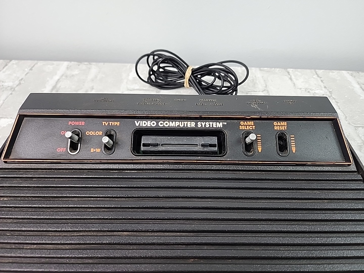 Atari CX-2600A Wood Grain Console 20 Game Bundle Parts/Repair – Read Description