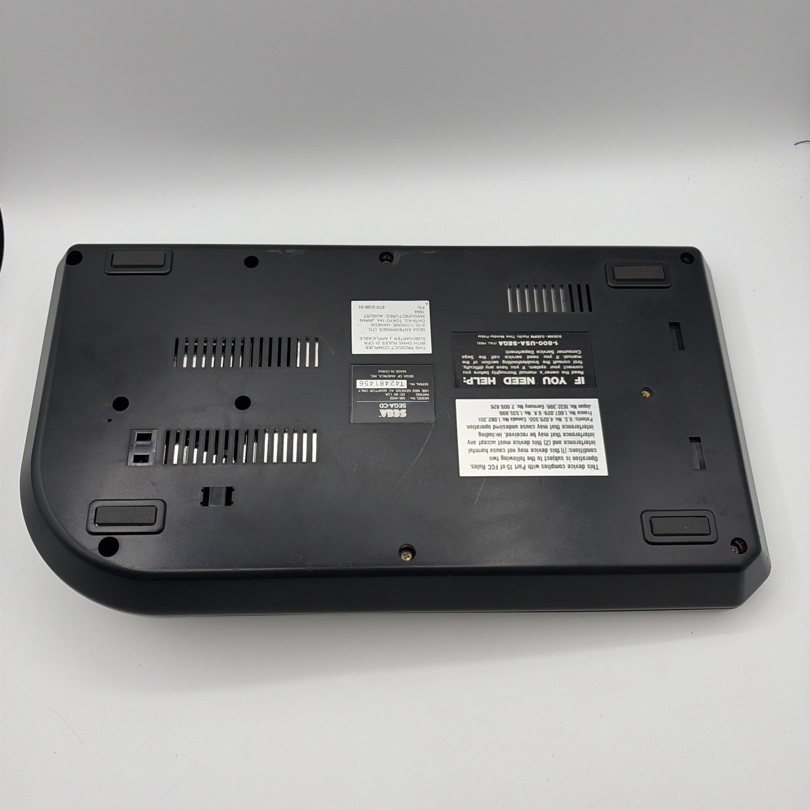 Sega CD Model 2 System Console Only No Cables Tested + Working
