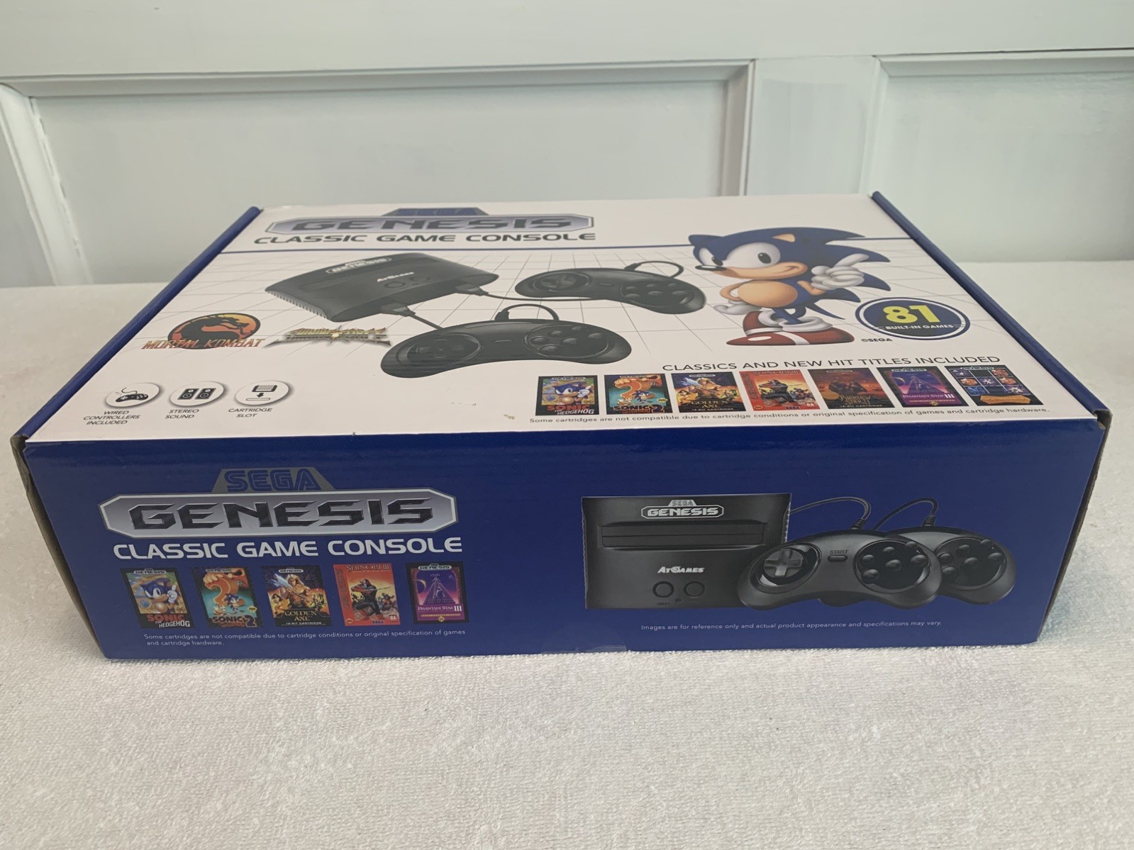 SEGA Genesis Classic Game Console with 81 Preloaded Games – Brand New