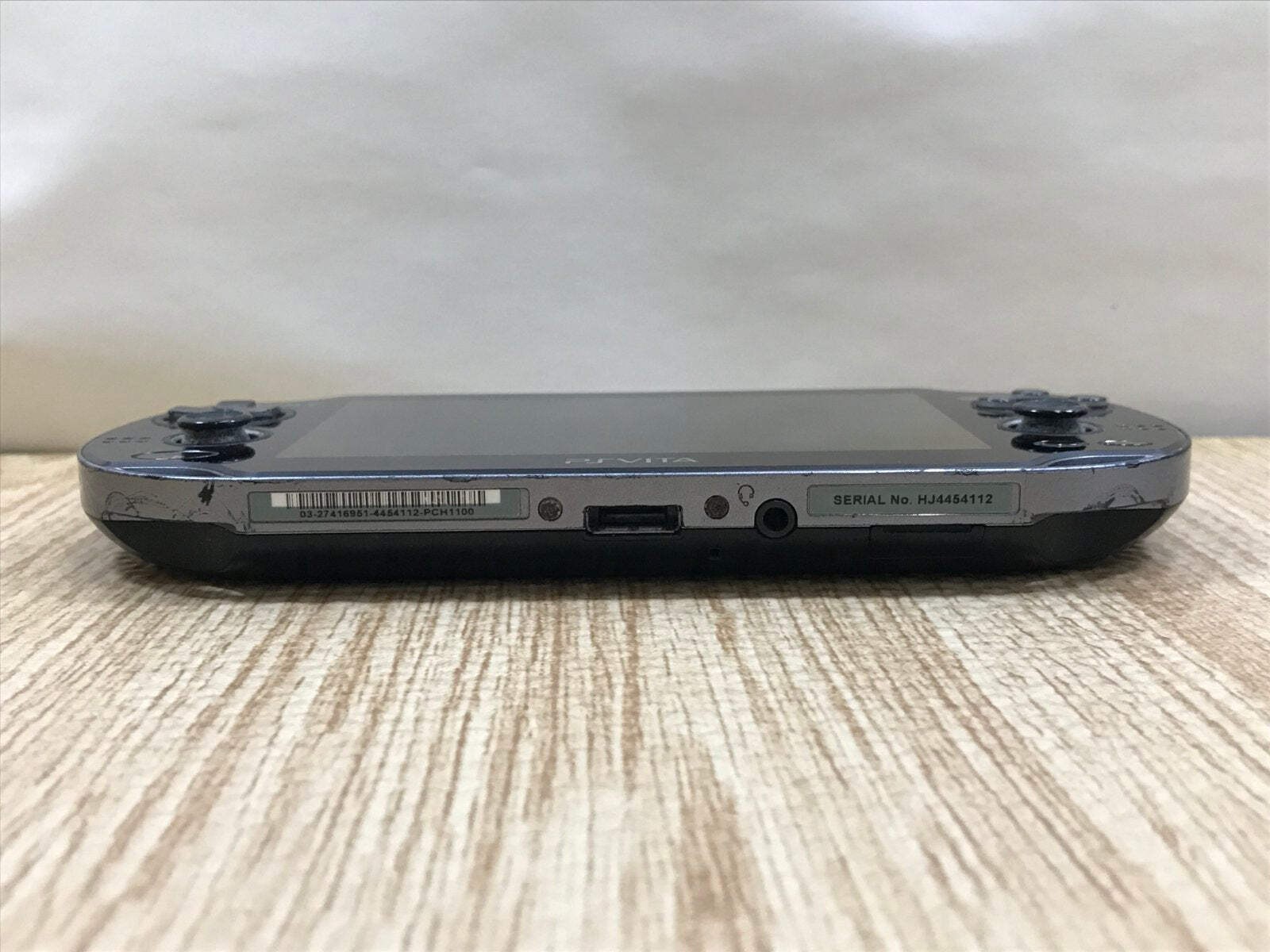 PS Vita PCH-1000 CRYSTAL BLACK Console Japan – With Defects GE1737