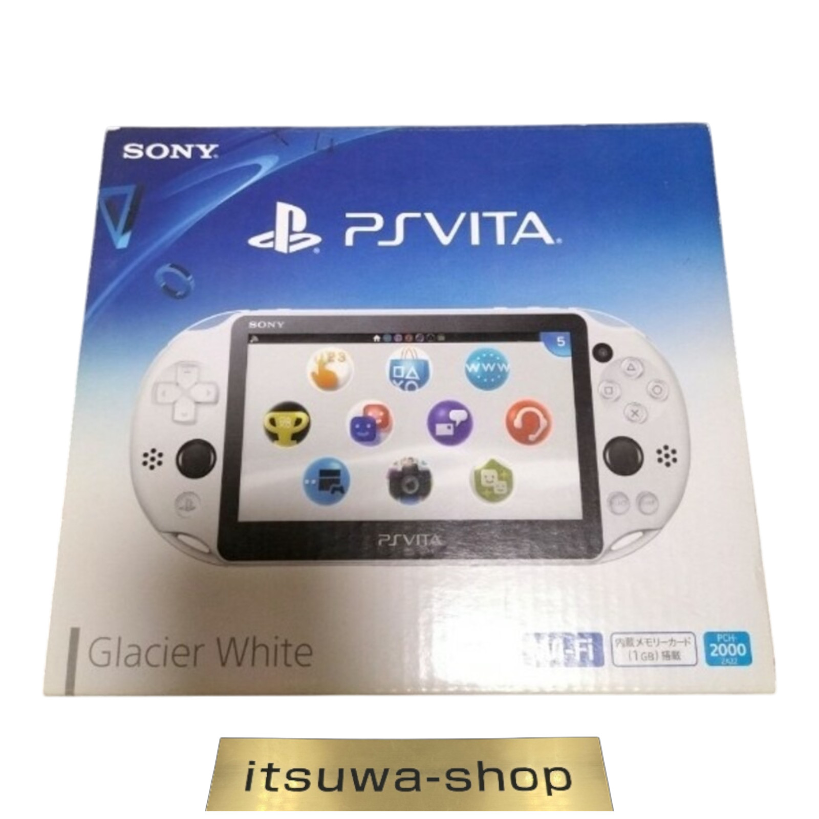 Sony PlayStation Vita PCH-2000 Handheld System Console Glacier White new