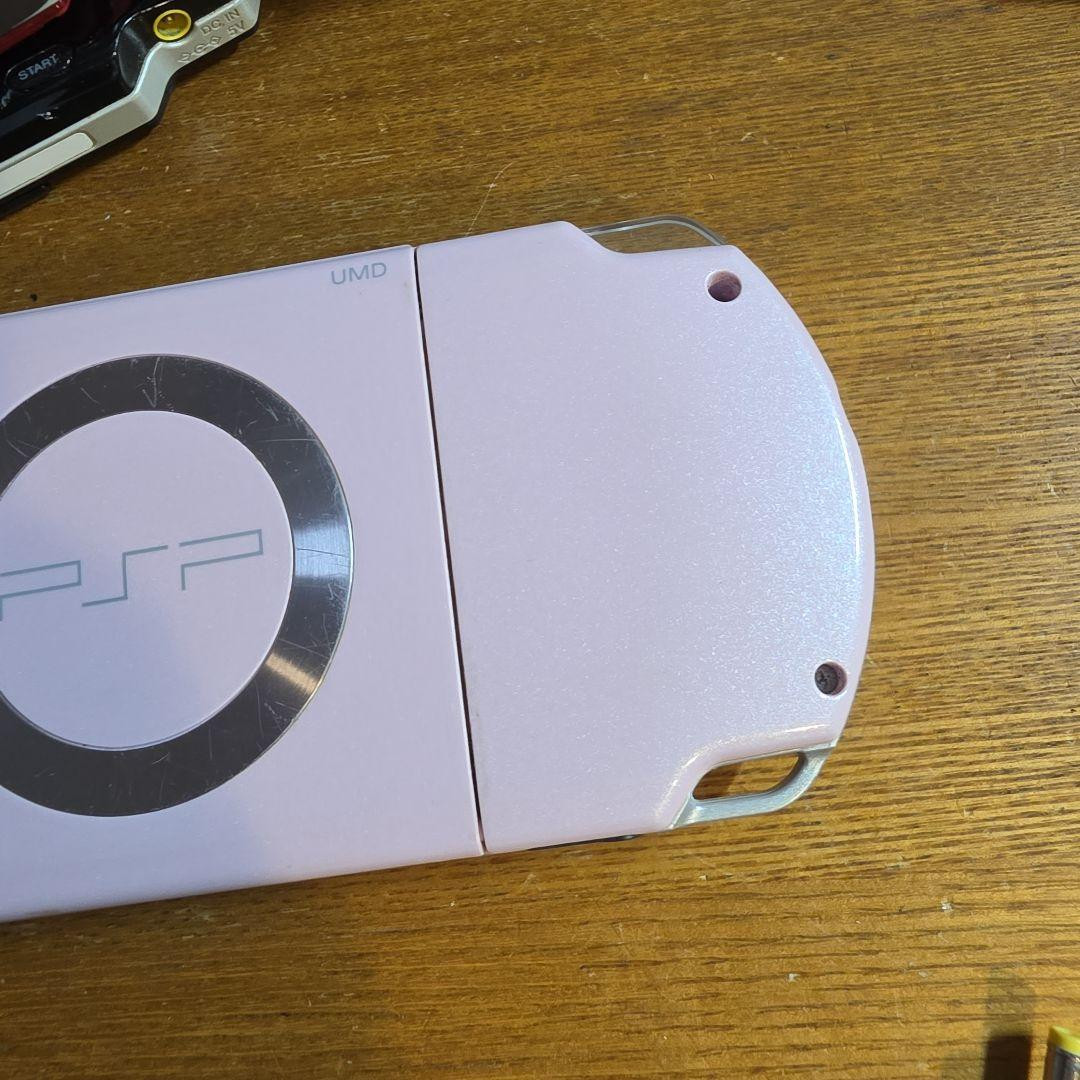 Sony PlayStation Portable PSP-2000 Pink Console Japan Tested 3778BU 0213