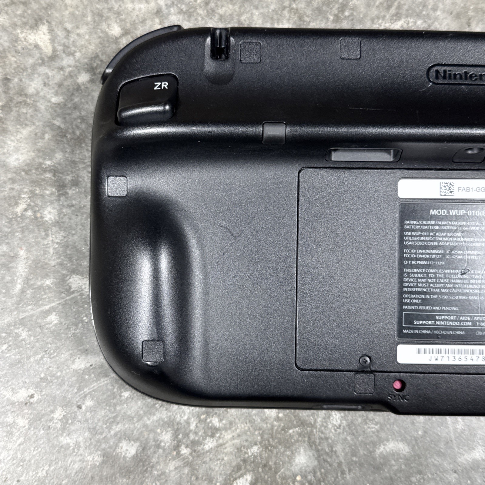 Nintendo Wii U 32GB Console (WUP-101) Gamepad Bundle + OEM Cables Tested Working