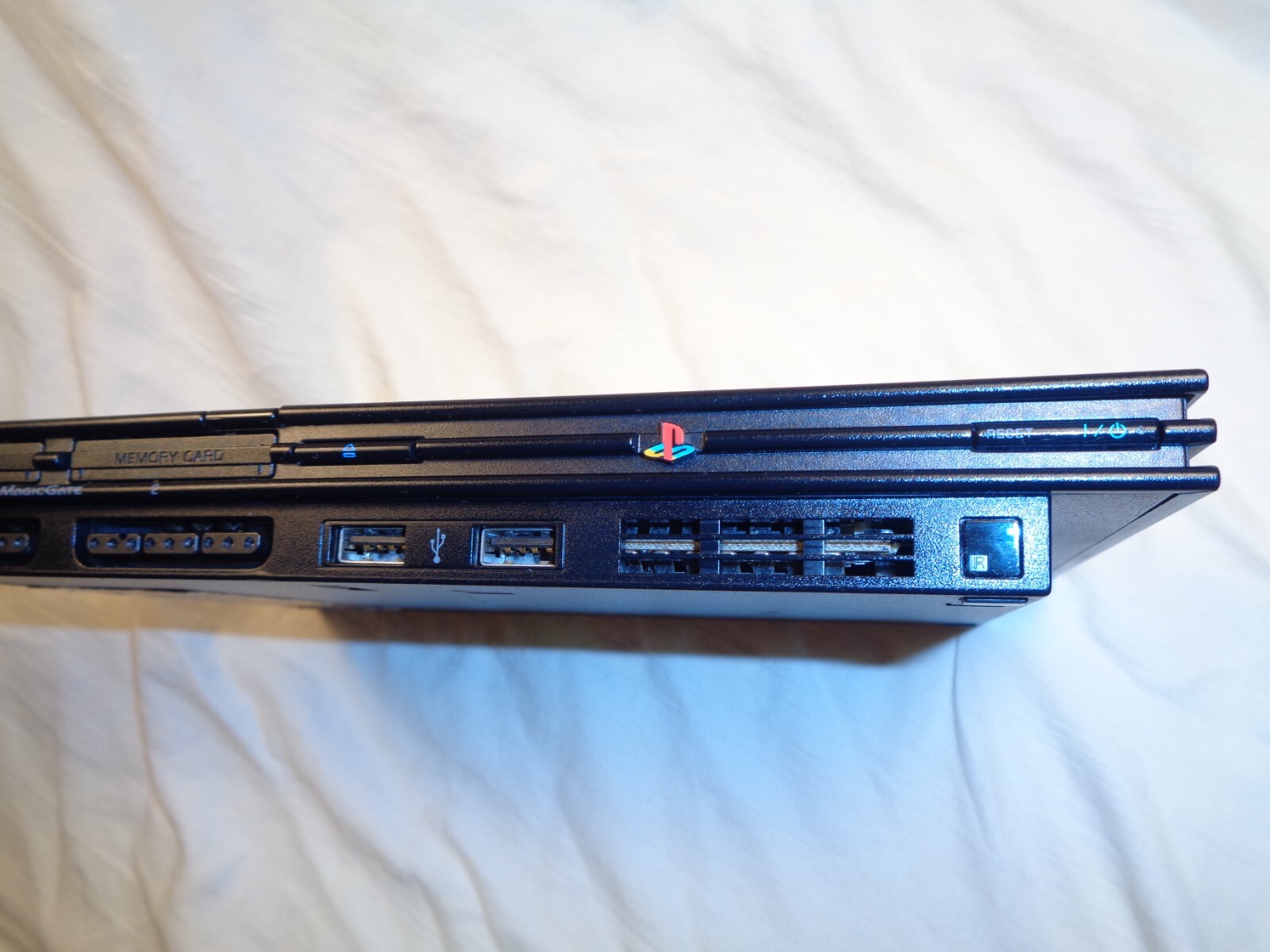 Original Sony PlayStation 2 bundle PS2 Slim Console REFUR REBUILT + 8 games