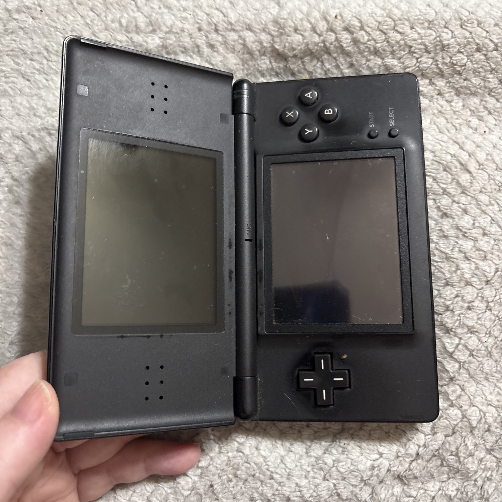 Nintendo DS Lite Black Console with Stylus